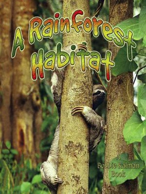 cover image of A Rainforest Habitat